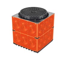 Колодец пластиковый для кабельной канализации с пластиковым люком, F0,750х750х750  270750V0  DKC