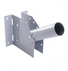 ДС-1-48 Кронштейн для уличного светильника с переменным углом 230*150*120мм, d48mm, серый  41427  Feron