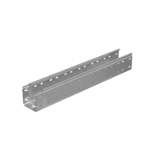 Лоток перф. 100х100х1,0 L6000 мм "Быстрый монтаж ПЛЮС"  LPplus100-100-1.0-6000  КМ - профиль