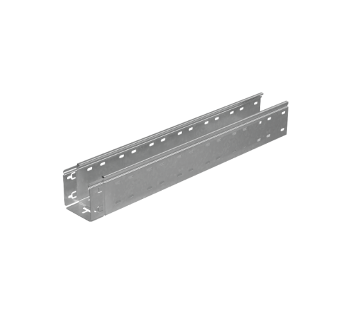 Лоток перф. 100х100х1,0 L6000 мм "Быстрый монтаж ПЛЮС" HD  LPplus100-100-1.0-6000 HD  КМ - профиль