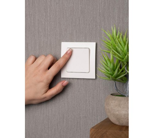 Стокгольм Выключатель 1-кл. 10А белый PROxima  EXV10-021-10  EKF