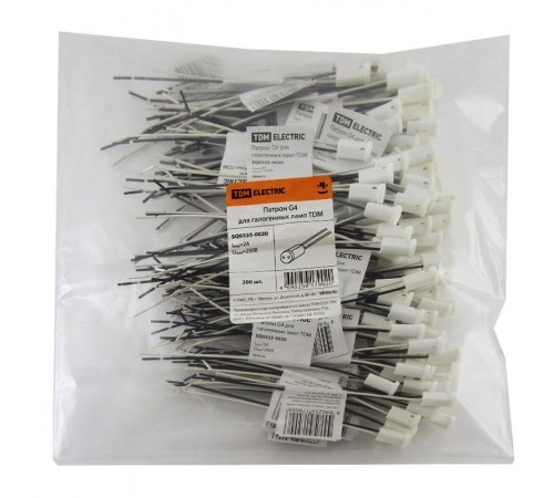 Патрон для галогенных ламп G4  SQ0335-0020  TDM