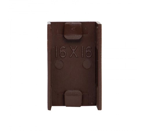 Соединитель (16х16) (4 шт) Plast EKF PROxima  под темное дерево    cond-16-16x4   EKF