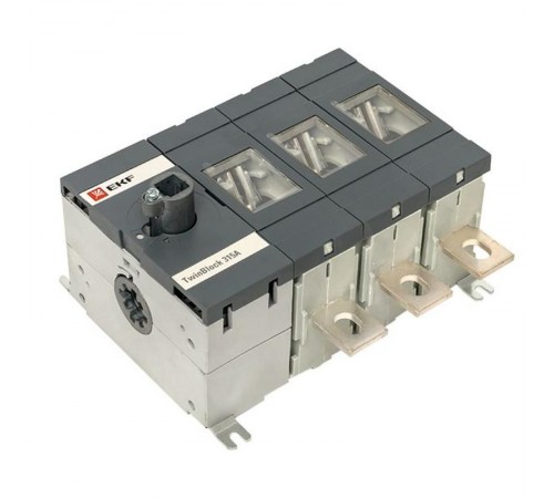 Рубильник 315A 4P без рукоятки управления TwinBlock  tb-s-315-4p  EKF