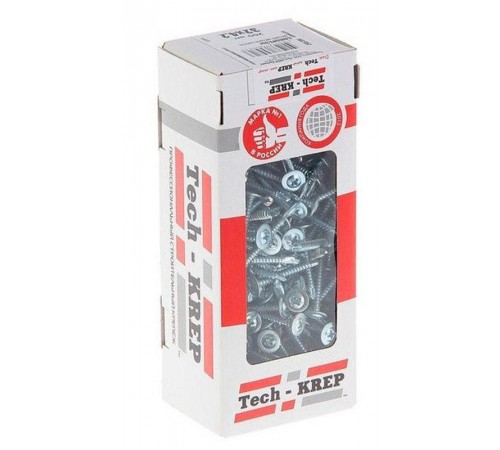 Саморез ШСММ 4,2х32 (200 шт) - коробка с окном ( 0,514 кг)  102142  Tech-KREP