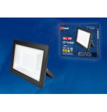 Прожектор светодиодный ULF-F19-70W/4000K IP65 175-250В BLACK  70вт 4000К черный  UL-00005154  Uniel