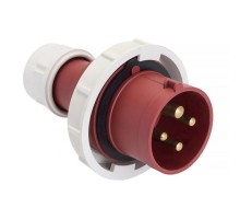 Вилка переносная 0242 3Р+РЕ 32А 380В IP67 EKF PROxima  ps-0242-32-380  EKF