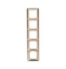 DEA Рамка 5-я горизонтальная Золотой Металлик  KR-78-0319  Kranz