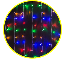 Гирлянда NGF 93 707 NGF-C01-04 (занавес водопад RGBY 252 1.3*1.4м IP20 TR  93707  Navigator