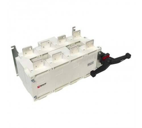 Рубильник-переключатель 1000A 4P c рукояткой управления для прямой установки PowerSwitch  pscs-1000-4  EKF