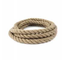 Канат джутовый тросовой свивки 10,0мм, катушка 210 м  125608  Tech-KREP
