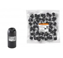 Патрон Е14 подвесной, термостойкий пластик, черный  SQ0335-0053  TDM ELECTRIC