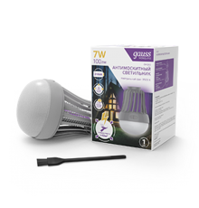 Антимоскитный светильник Mosquito с подвесом, 7Вт, 3AAА, 1/40  GMQ02  Gauss