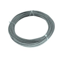 Трос стальной оцинкованный 8 мм, оцинк.90074Ezetek