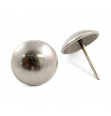 Гвозди декоративные Сфера 11 мм, 1,3х16 мм, Никель (30шт) - пакет   130862  Tech-KREP