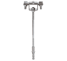 Держатель полоса/пруток для бетонного фасада, оцинк.91032Ezetek