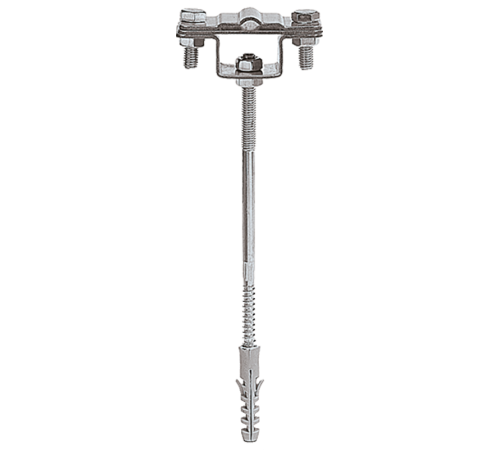 Держатель полоса/пруток для бетонного фасада, оцинк.91032Ezetek