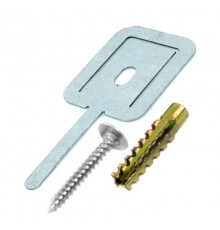 Комплекты для крепления ОКЛ с использованием самореза, дюбеля и хомута FR ПР-40 (100 шт) Промрукав  PR08.5201  Промрукав