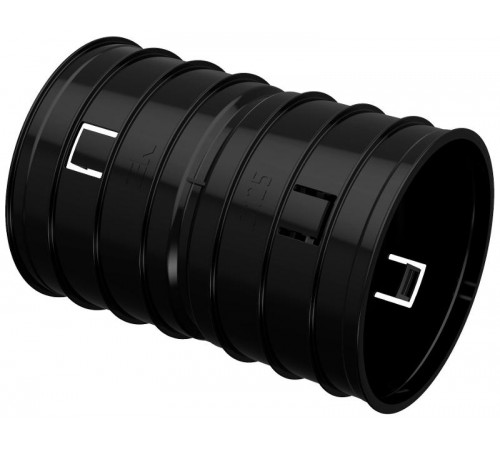 ELASTA Муфта соединительная для двустенной трубы d=125мм  CTA12D-M125-K02-R  IEK