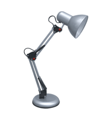 Светильник настольный под лампу СНО-15С на основании 60Вт E27 СЕРЕБРО (коробка)  4690612012926  IN HOME