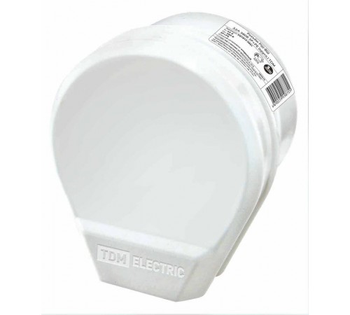 Разъём РШ-ВШ 32А 250В 2Р+РЕ ОУ белый   SQ1812-0003  TDM