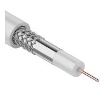 Кабель 3С-2V, (48%), 75 Ом, 100м., белый  01-2611  REXANT