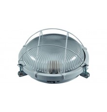 Светильник пылевлагозащищенный для ЖКХ НПП-03-100-006 ЛОН 1-х100Вт с решеткой IP65 10120 Владасвет