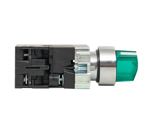 Переключатель BD33 3P c зеленой подстветкой 230В NO PROxima  xb2-bk33-g-230  EKF