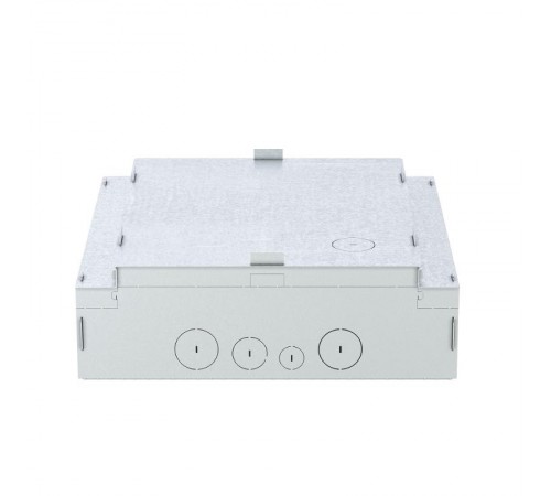 Монтажное основание (опалубка, коробка) для установки в стяжку пола лючка 88324 на 24 модуля металл, сборная  88524  DKC