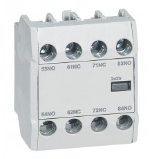 CTX3 Фронтальные вспомогательные контакты 1НО3НЗ  416856  Legrand