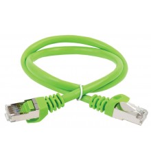 Коммутационный шнур (патч-корд), кат.5Е FTP, 1м, зеленый  PC02-C5EF-1M  ITK