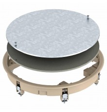Лючок ревизионный ZESR7 (люк напольный съемный, полиамид, бежевый)  7406796  OBO Bettermann