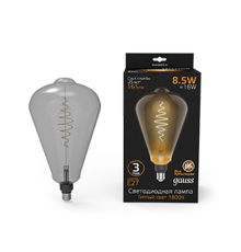 Лампа светодиодная LED Filament ST164 E27 8.5W Gray 165lm 1800K 1/6  157802005  Gauss
