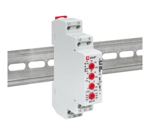 Реле контроля фаз RKF-37 EKF PROxima  rkf-37  EKF