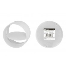 Соединитель для круглых воздуховодов с обр. клапаном, D100  SQ1807-1713  TDM