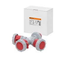 Адаптер трёхлучевой IP67 32А 3Р+PЕ 380В  SQ0611-0056  TDM