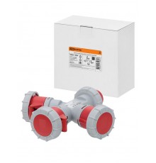 Адаптер трёхлучевой IP67 32А 3Р+PЕ 380В  SQ0611-0056  TDM