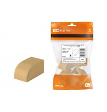 Заглушка кабельной трассы КМЗ 40х16 сосна (4 шт./комп.)  SQ0411-0234  TDM