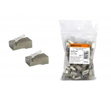 Разъем RJ-45 FTP для кабеля кат. 5Е, 8P8C (100шт)  SQ0561-0001  TDM