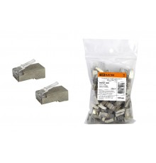 Разъем RJ-45 FTP для кабеля кат. 5Е, 8P8C (100шт)  SQ0561-0001  TDM
