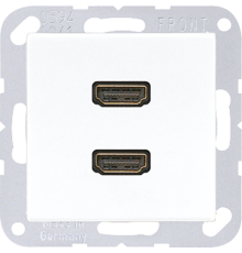 2 x HDMI MAA1133WW Jung