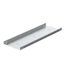 Универсальный лоток неперфорированный 100х50х3000, толщ. 1,0 мм, гор. цинк, 383215  УЛН-100х50х3000-1,0-ГЦ   Ostec