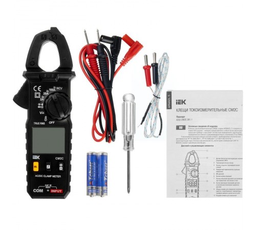 Клещи токоизмерительные ARMA2L 5 CM2C  A2L5-CM13-02  IEK