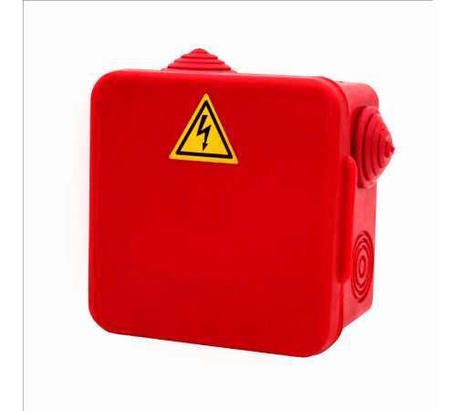 Коробка распределительная огнестойкая КРОПС-П3, IP54, 80х80х50 мм, сечением до 6 мм2, 4 клеммы  FRJB-KM-P3-6-04-КРОПС-IP54  КМ-профиль