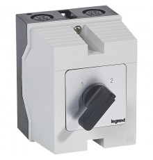 Переключатель - без положения ''0'' - PR 26 - 4П - 8 контактов - в коробке 96x120 мм  027762  Legrand