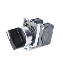 Переключатель SB4 в сборе модульный 22мм 2 позиции с фиксацией 1НО+1НЗ  SB4BD25  SE