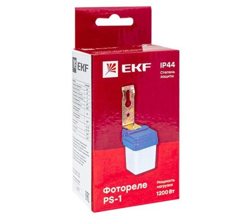 Фотореле PS-1 6А 1400Вт IP44 EKF PROxima  fr-ps-1-6  EKF