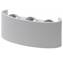 Декоративная подсветка светодиодная WL12 WH 6*1Вт IP 54 белый  Б0034610  ЭРА