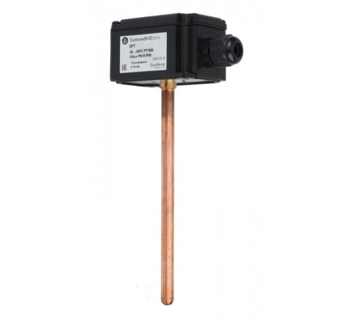 Датчик температуры погружной, 0...+100°С 4...20мА 150мм =15...35В с гильзой 100мм  SPT2C150  SE