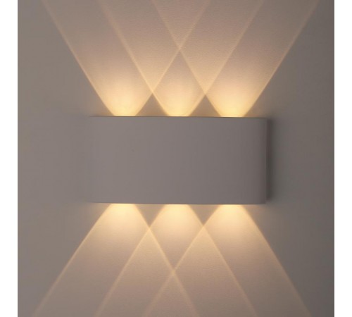 Декоративная подсветка светодиодная WL12 WH 6*1Вт IP 54 белый  Б0034610  ЭРА